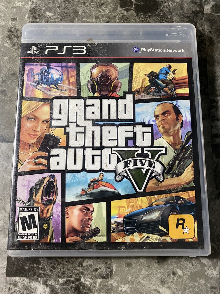 Grand Theft Auto V Ps3 - Gta V - Gta 5, Jogo de Videogame Rockstar Usado  93751953