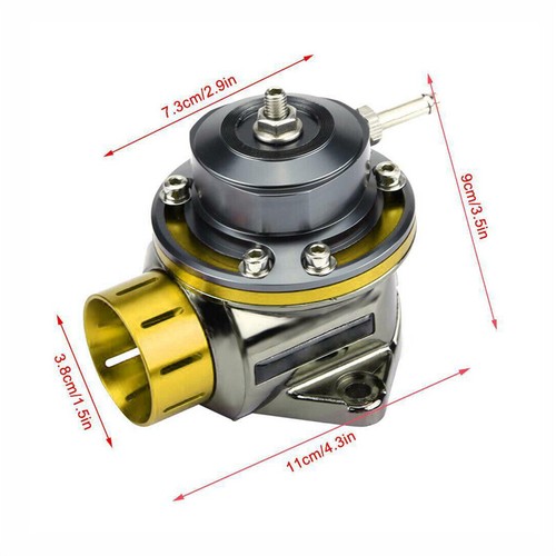 Universal Car Turbo Blow Off Valve BOV Aluminum FV Pressure Relief Valve Gold - Picture 4 of 16