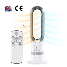 Ocean Loong AB09 Bladeless Heater Fan with Remote Control 1850W/230V - Grey  (AB09G) for sale online | eBay