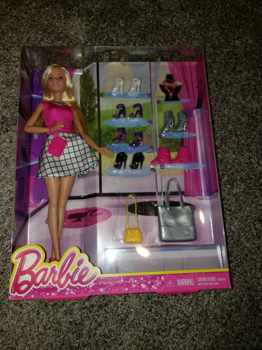 Doll Barbie Wardrobe, Dolls Wardrobe Toys, Barbie Doll Wardrobe Set