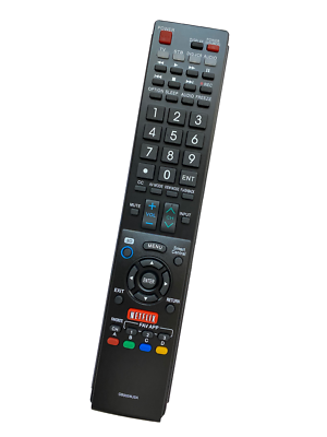 Replacement Remote Control For Sharp AQUOS TVs - GB004WJSA Compatible With Multiple Models