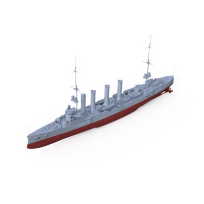 PreSale 1/700  Model Kit SMS Dresden Light Cruiser Full Hull