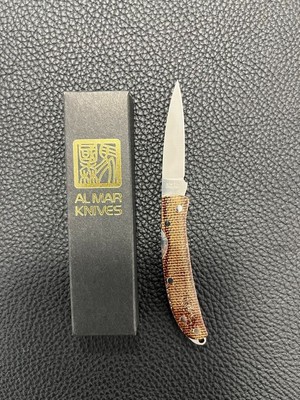 Al mar Ospray Ultralight 1001UBN2 Folding Knife Rare New Al mar Ospray Ultralight 1001UBN2 Folding Knife Rare New