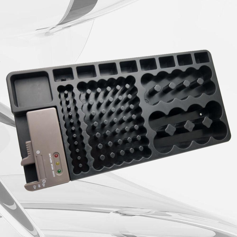 Rechargeable Batteries Battery Storage Organizer Management-image
