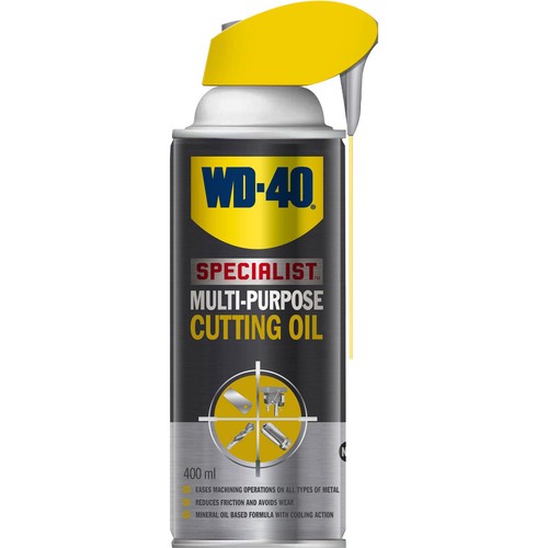 WD40 Specialist Cutting Oil Aerosol 400ml W/D44109 5032227441095 eBay