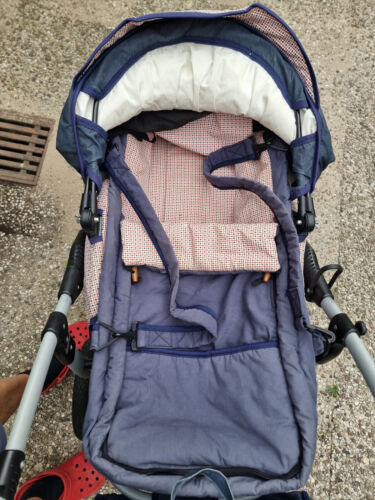 NATURKIND Kinderwagen Varius Pro "Blaumeise" Schadstoffrei / öko