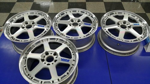 RAYS VOLK RACING VR GT-P Wheels Rims 17in 8J+35 5×114.3 Skyline Silvia ...