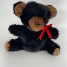 Anthon  s Vintage Mink Fur Teddy Bear Stuffed Animal Plush