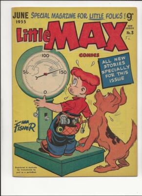 Little Max #3 Australian Scale Cover 1955