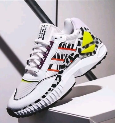NEW Adidas Originals Rich Mnisi ZX Wavian Women Shoes, White NEW Adidas Originals Rich Mnisi ZX Wavian Women Shoes, White