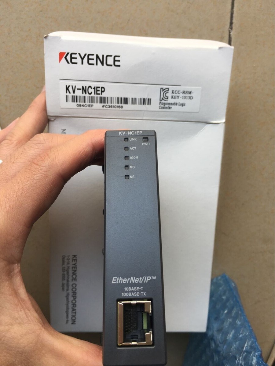 1PC KEYENCE Ethernet Expansion Unit PLC KV-NC1EP | eBay