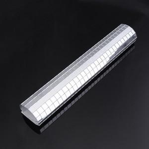 2 Pieces Mosaic Strip Square Accessory Mosaic Mirror Glass Crafts