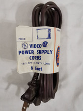 OEM Sansui QRX 1500 3500 5500 7500 Walnut AC Power Cord Replacement READ Please