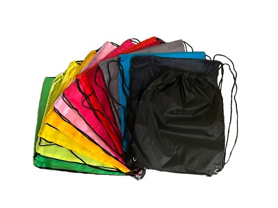 Multipurpose Sport Drawstring Bag / Backpack. 12 COLOR OPTIONS. WATERPROOF. 