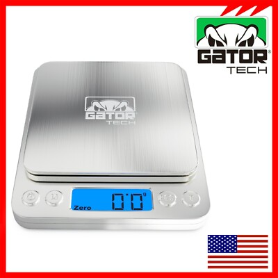 Digital Weight Scale Kitchen Jewelry Gold Grain Food MiniSize Gram 2000g X 0.1g - Foto 12