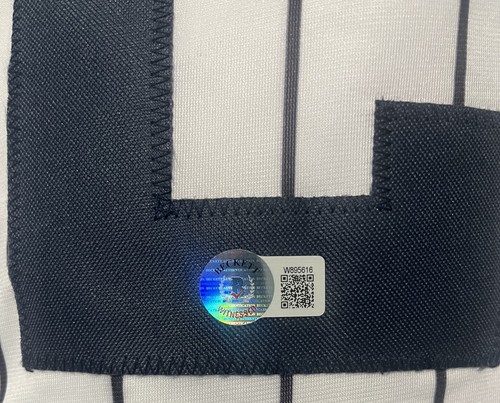 David Justice Autograph New York Yankees Away Jersey w/COA Beckett Authentic BAS - 第 4/5 張圖片