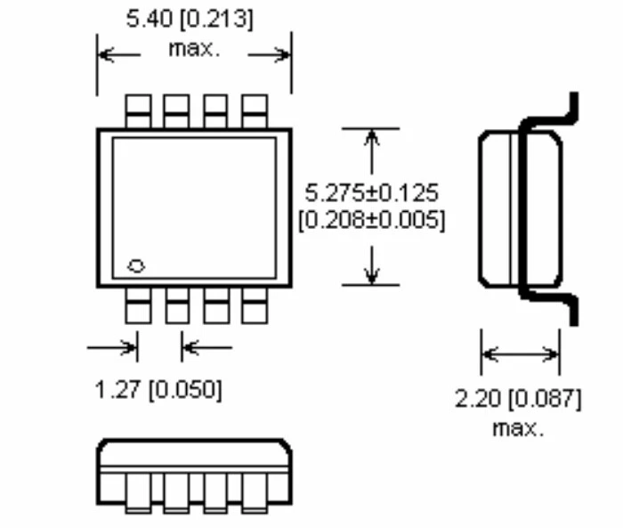 [4 piezas] OPTOACOPLADOR CMOS CMR alto rápido de 25 Mbps FOD0720  Foto 2 de 3