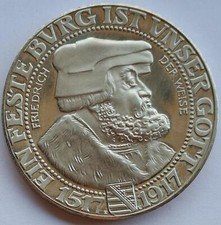 Medaille M&uuml;nzreplik, Friedrich der Weise 3 Mark 1917, 2003
