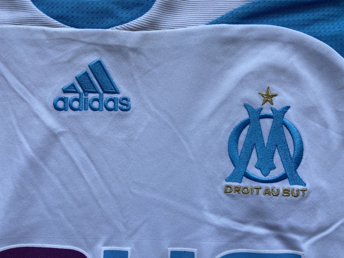 Maillot Football Vintage Olympique De Marseille HOME 2007-2008 - Matchworn #5 FATY.J