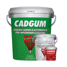 Guaina Liquida Grigia Elastica Impermeabilizzante Incapsulamento amianto CAD GUM