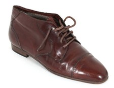 Damenschuhe Schnürschuhe Granny Elegant Vintage Leder Gritti 40,5