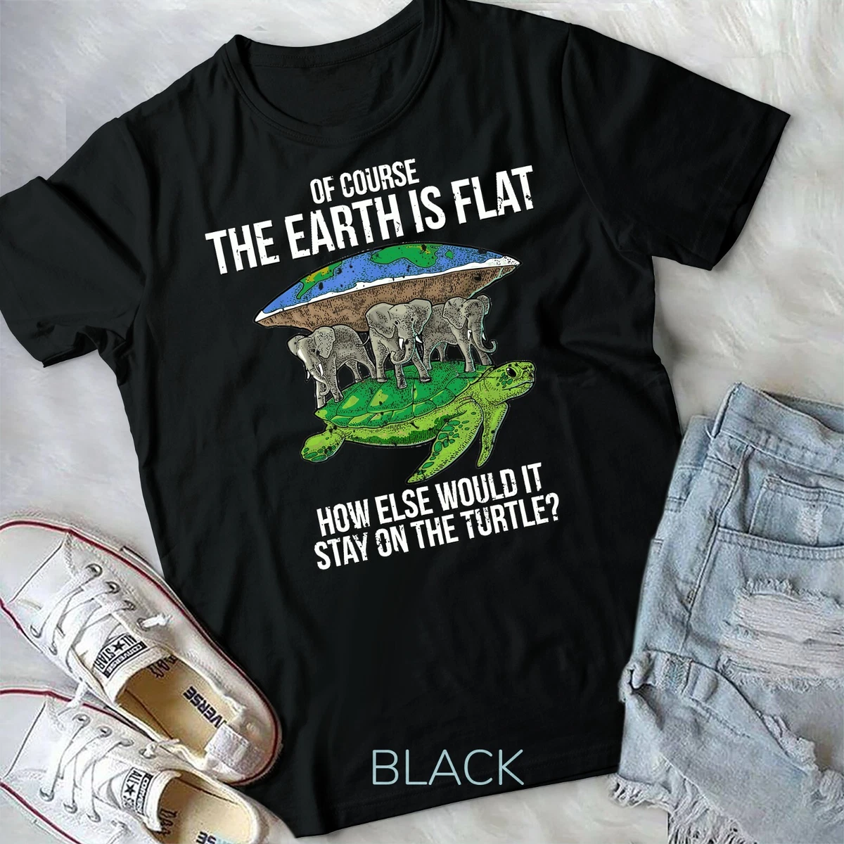Flat earth deals t