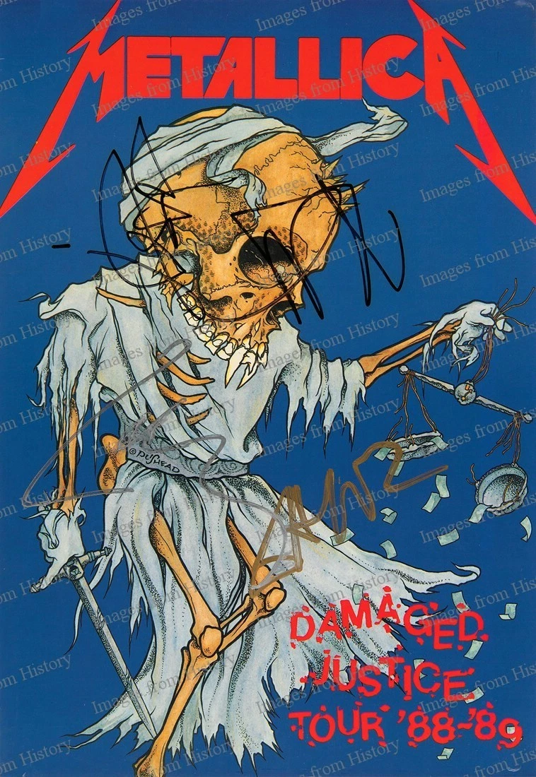 Preços baixos em Memorabilia de Metallica assinado | eBay