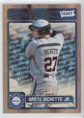 2011 Playoff Contenders Artist's Proof 7/49 Dante Bichette Jr #RT39 0f6