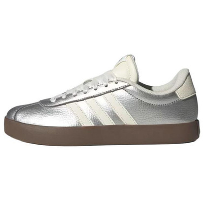 adidas VL Court 3.0 Silver Metallic - JQ7315