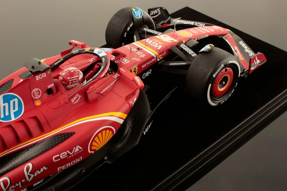 Ferrari SF-24 Monaco GP 2024 - Charles Leclerc Winner in 1:18 scale by Looksmart - Image 2 of 4