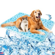Dog Cooling Mat Self-Cooling Mat for Dogs and Cats Non-Slip Pet Cool Pad Dog
