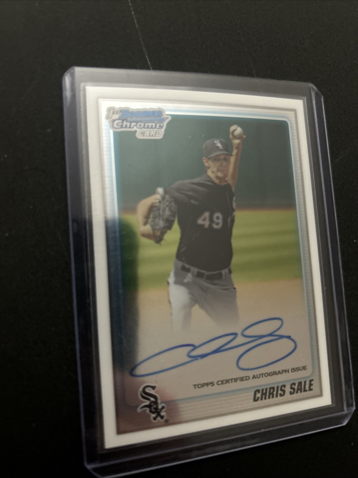 2010 Bowman Chrome Chris Sale 1st Bowman Prospect Auto Autograph #BDPP92