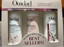 Ouidad Advanced Climate Control Defrizzing Shampoo, Conditioner Gel Set, 8.5Oz