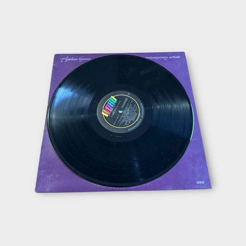 Hymns For All Ages Vinyl LP Word Records 1983 SPCN7-01 8905 - Image 2 of 4