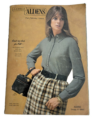 Vintage 1968 Gamble Aldens Chicago Fall/Winter Catalog 968 Pages - Very Good