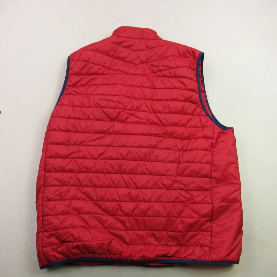 Vineyard Vines Vest Mens Large Sleeveless Lightweight Zip Pockets Outdoors Red - Image 4 of 4