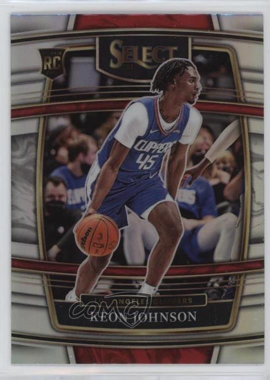 2021-22 Panini Select Concourse Silver Prizm Keon Johnson #40 5ub