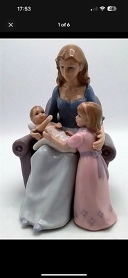 The Leonardo Collection ''Mutter und Kinder'' FAMILIE LLADRO Porzellan