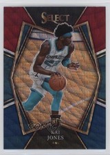 2021 Panini Select Premier Level Tri-Color Prizm Kai Jones #183 Rookie RC 0y59