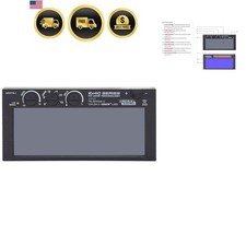2x4 C-Series Auto-Darkening Welding Lens Variable Shade 8-13