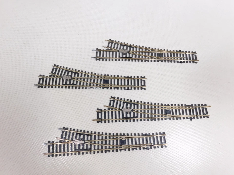 Roco H0 Bastler Konvolut Weichen DEFEKT Ns links rechts (4536 4537) #EF367-1 - Bild 4 von 4