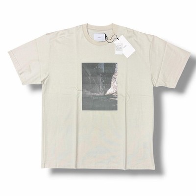 Unused stein 25SS OVERSIZED PRINT TEE -NUANCE-(MARCERIZED) ST.1176 beige M