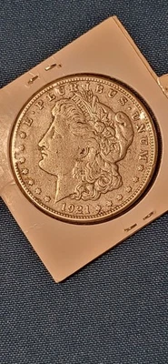 1 DOLLAR 1921 - ETATS-UNIS - 44 690 000 EX - ARGENT - Photo 1/2