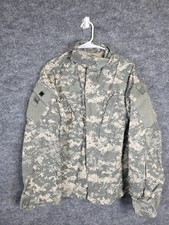 US Army Combat Uniform Jacket Mens Small Short ACU Digital Camo Ripstop