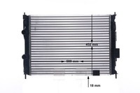 Mahle KüHler WasserküHler MotorküHler FüR Nissan Qashqai +2 I J10 JJ10 2.0