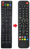 Fernbedienung Geeignet FüR Jtc DVB-PM13209HCATS | DVB-PM14809HCATS