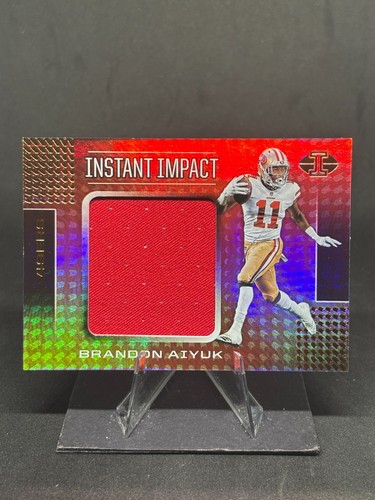 Brandon Aiyuk #II23 — 2020 Panini Illusions Instant Impact Relics football card