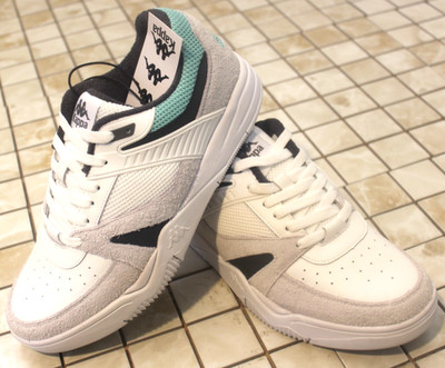 UNISEX KAPPA  DETROIT SNEAKER IN WHITE SIZE 9 M 36215DW