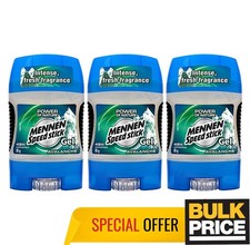 Mennen Speed Stick Avalanche Fresh Gel Deodorant 48H Sweat Odor Protect 3-Pack