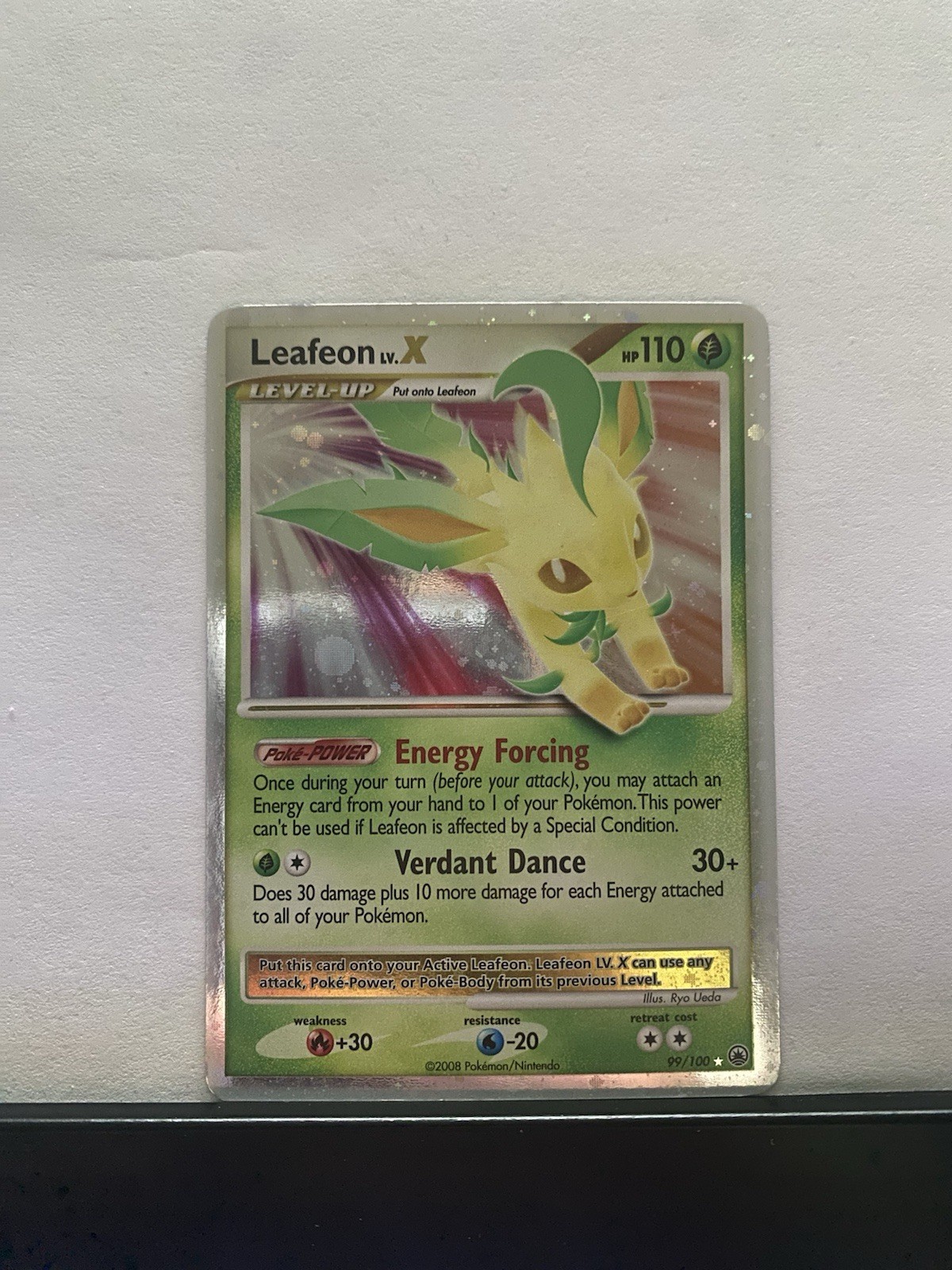 Leafeon Lv X Majestic Dawn Near Mint Condition 99/100